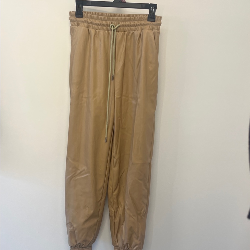 Stylish Tan Jogger Pants for Women